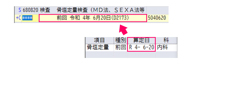 算定日をレセコンが管理、日付コメントも自動生成